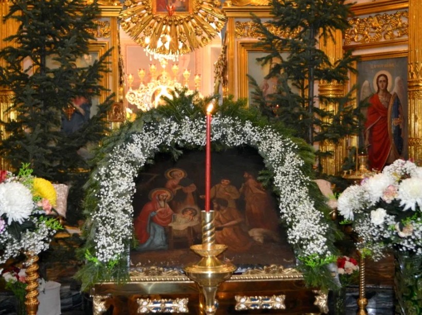 Николай Николаевичъ Пальмовъ – Канунъ праздника Рождества Христова.