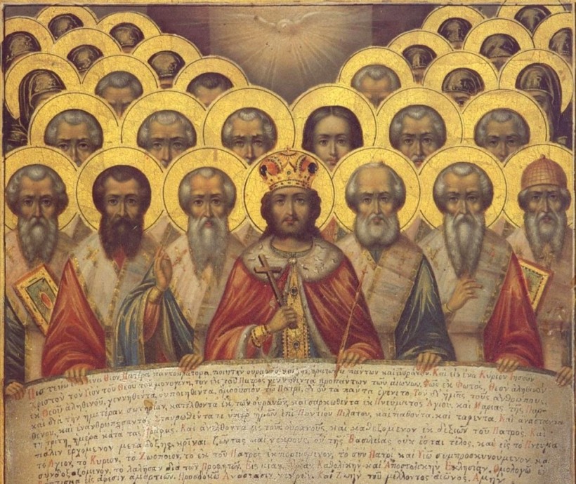 Память Св. Отецъ Никейскихъ.