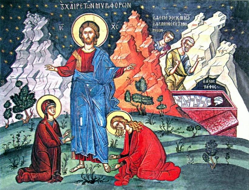 Степанъ Ивановичъ Пономаревъ – Первыя слова Христовы въ день воскресенія.