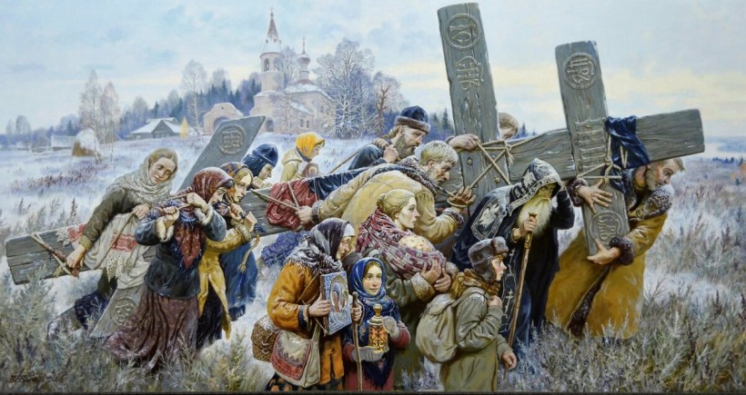 Священникъ Андрей Кореневъ – Святая Русь несетъ крестъ свой.