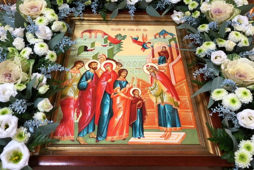 Молитва и трудъ ведутъ ко спасенію (Поученіе на день Введенія во храмъ Пресвятыя Богородицы).
