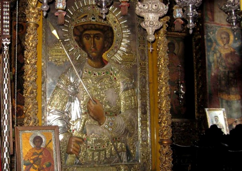 Благодатная помощь св. великомученика Георгія.