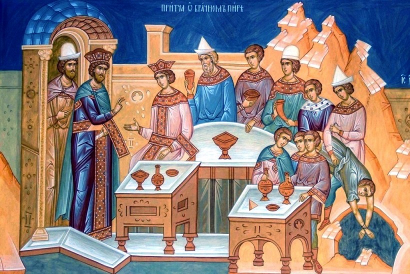 Притча о бракѣ царскаго сына (Мѳ. 22, 1-14).