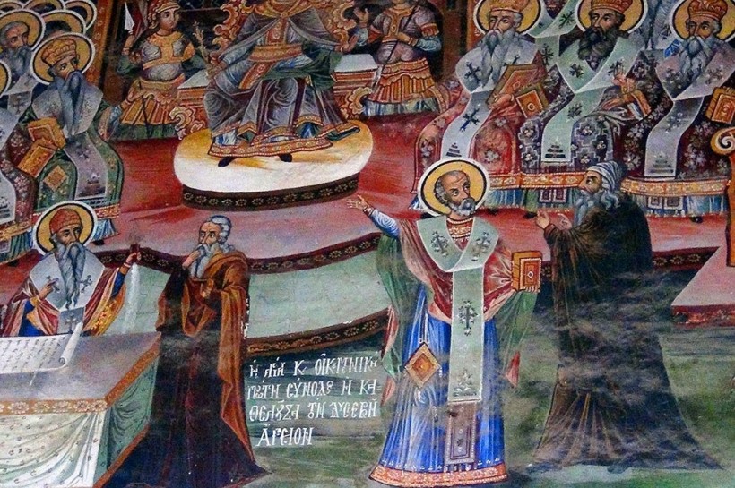 Радуйся твердое Православія укрѣпленіе! (Акаѳ. Икосъ 2) (Въ день св. Николая).