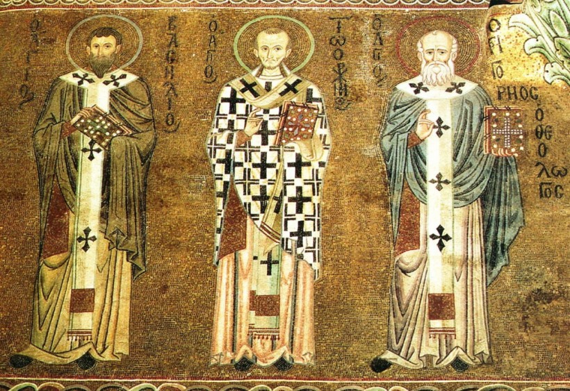Новомученикъ Iоаннъ Поповъ (проф. Ив. В. Поповъ) – Слово въ день трехъ святителей: Василія Великаго, Григорія Богослова и Іоанна Златоустаго.