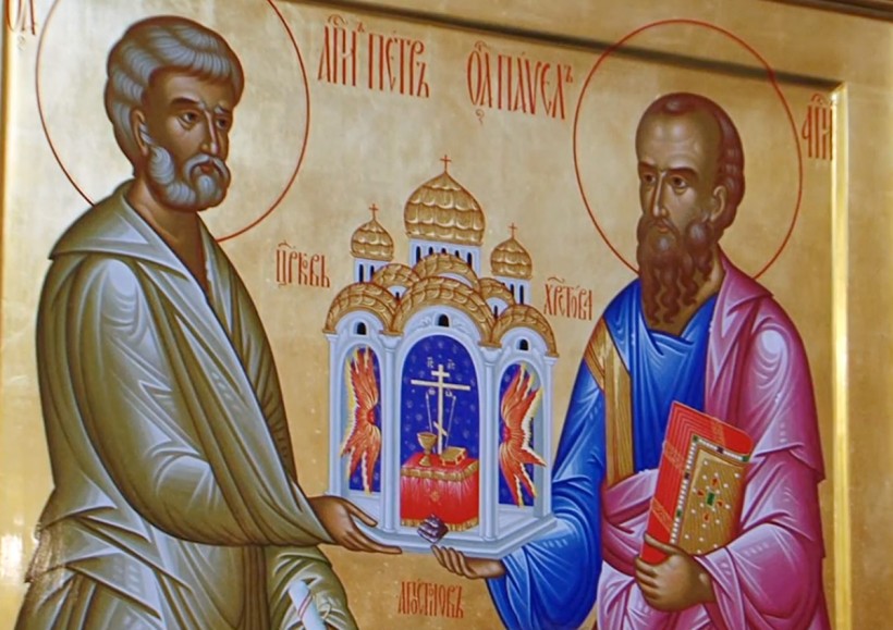 Священникъ Константинъ Чернышевъ – Слово въ день св. первоверховныхъ апостоловъ Петра и Павла.