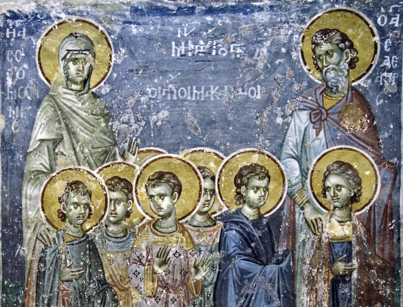 Василій Ивановичъ Залуцкій – Мученическая кончина старца Елеазара, семи братьевъ Маккавеевъ и матери ихъ Соломоніи (2 Мак. гл. VI и VII).