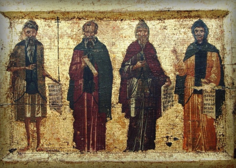 Св. Постники въ Церкви Христовой.