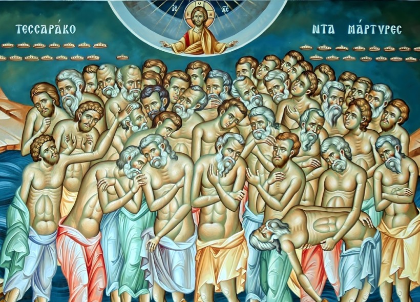 Архіепископъ Иннокентій (Борисовъ) – Слово на память четыредесяти мучениковъ.