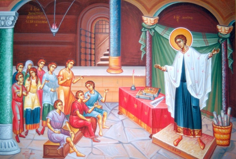 Протоіерей Іоаннъ Сабининъ – Слово въ день ся. великомученика Димитрія Солунскаго.