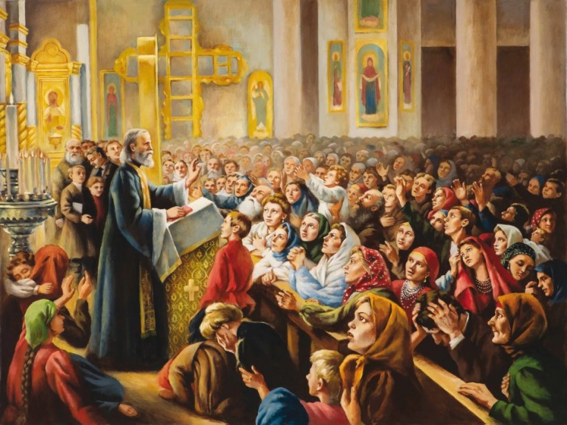 Изъ сочиненій прав. о. Іоанна Кронштадтскаго: Страшная истина (Предъ исповѣдію).