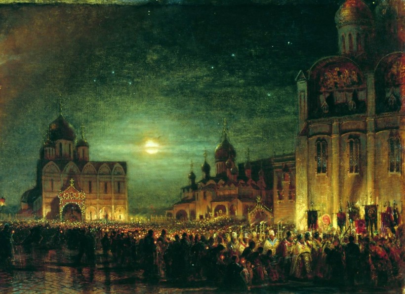 Митрополитъ Антоній (Храповицкій) – Размышленіе въ ночь святой Пасхи.