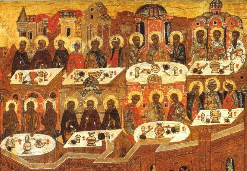 Священникъ Николай Воиновъ – Изъясненіе ирмоса 3-й пѣсни Пасхальнаго канона.