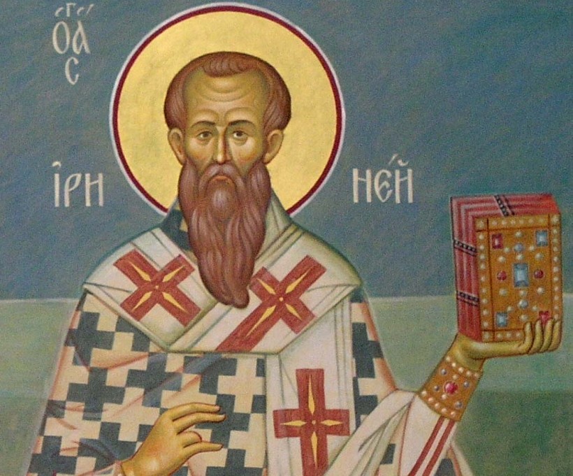 Разьясненіе св. Иринея, епископа Ліонскаго о томъ, что въ обстоятельствахъ Воскресенія Христова показанъ образъ и порядокъ нашего воскресенія.