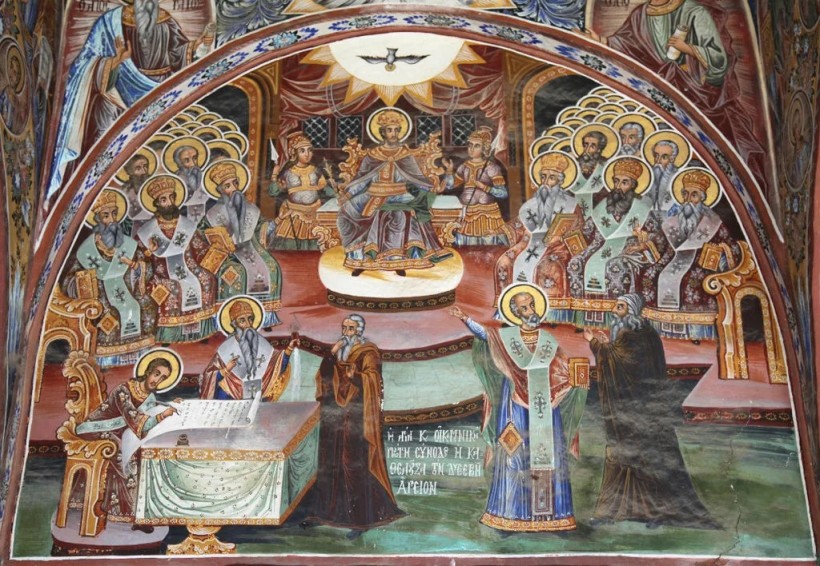 Память Св. Отецъ Никейскихъ.