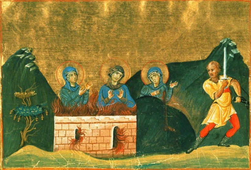 Приверженность Св. Мучениковъ къ священнымъ книгамъ.